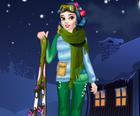 Принцезата Зима Скијање