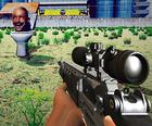 Sniper Hunting Skibidi Toaleta