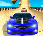 不可能な車のスタントゲーム2021レーシングカーゲーム