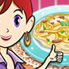 Пилешко Fettuccine Saras Готвење Класа Пилешко Fettuccine Saras Готвење Класа