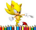 Sonic Libro da colorare