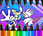 Juegos Sonic para Colorear Juego