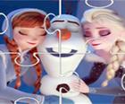 Olaf ' s Frozen Adventure Dėlionės