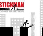 Stickman جسر البناء