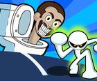 Stickman vs Skibidi Toilet