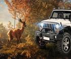 Dier Jagters: Safari Jeep Ry Spel