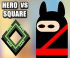 Герой против квадрата