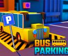 Parcheggio autobus Città 3D