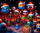 クリスマスラッシュ：赤と友達のボール