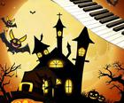 Halloween Klavier Fliesen