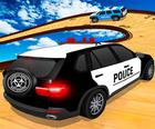 Polícia Prado auto senzácia Rampa auto závodná hra 3d