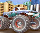 Monster Truck Stunt Driving Simulation
