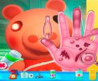 Piggy ręka lekarz Zabawa Gry Dla Dziewczyn Online