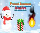 Protect Snowman From Fire