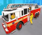 城市救援消防车游戏