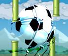 Flying football-Jogo de futebol Flapper
