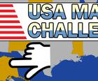 Karte der USA Herausforderung