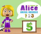 Świat Alice numery zwierząt 