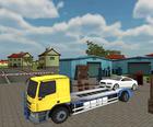 Euro Truck 3D nəqliyyat vasitələri üçün ağır nəqliyyat oyunu
