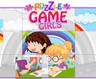 Puzzle-Spiel-Mädchen - Cartoon