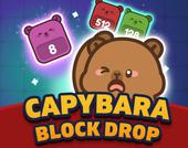 Capybara Block Drop