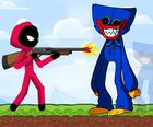 Stickman vs Poppy Army