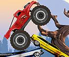 Monster Truck Flip Ugrás: Vezetési Játék