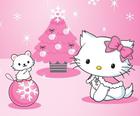 Hello Kitty Boże Narodzenie Puzzle