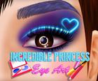 Incredible Princess Eye Art