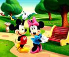 Puzzle"Mickey' s Club House"