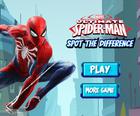 Spiderman Spot Różnice-Puzzle Gry