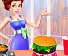 Dede Burger-Spaß: Das Kochen Spiel