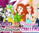 Monster Vs Princess Instagram Challenge