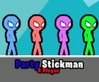 Party Stickman 4 Spieler