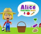 World of Alice   Vegetables Names