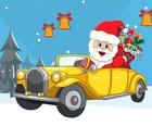 Les voitures de Noël Trouvent les Cloches
