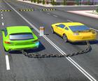 Carros acorrentados contra o jogo Ramp hulk