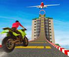 Himmel Fahrrad Stunt 3D
