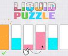 Flüssiges Puzzle: Sortieren Sie die Farbe