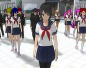 Sakura Szkoła Dziewczyna Yandere Simulator