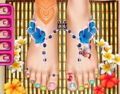 BFFs Beach Pedicure