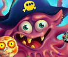 Pirate Octopus Memory Treasures Game Gra Pamięciowa