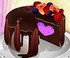 לבבי עוגת שוקולד
