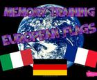 MEMORY TRAINING. EUROPEAN FLAGS
