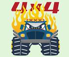 Coloriage Monster Trucks