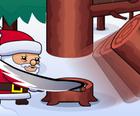 Holzfäller-Santa Claus