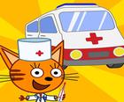 Kid E Koty Zwierząt Lekarz Gry Kot Lekarz Gry