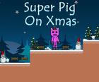 圣诞节的超级猪