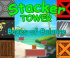 Stohovacia veža-boxy rovnováhy