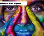 Colorful Girl Jigsaw